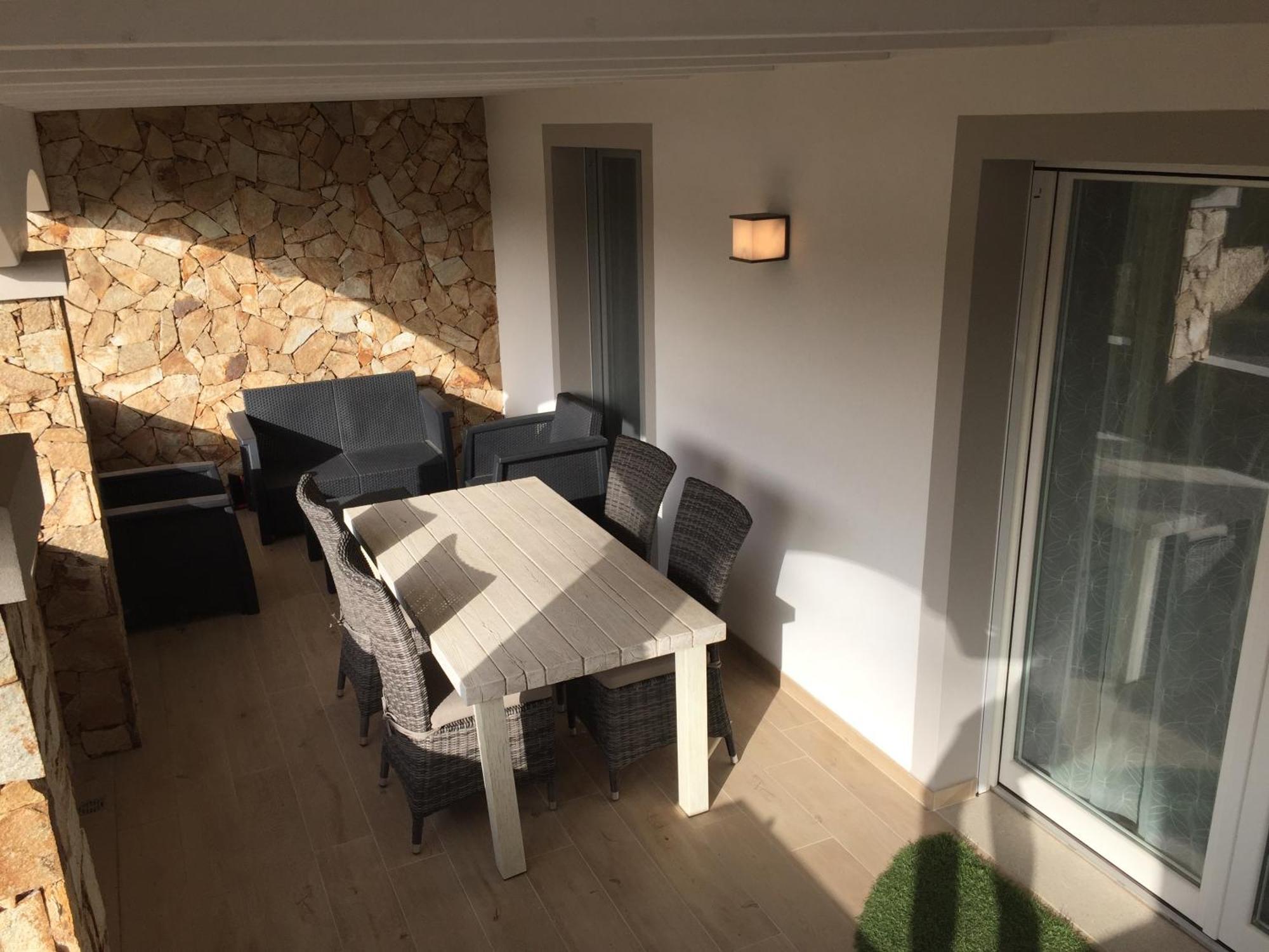 Residence Elegance Ville Ed Appartamenti A Porto Pino Esterno foto